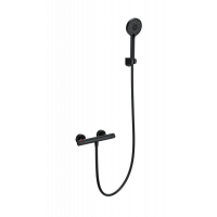 Смеситель для душа с термостатом Wonzon&Woghand, Черный матовый