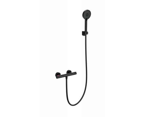 Смеситель для душа с термостатом Wonzon&Woghand, Черный матовый