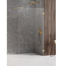 Душевое ограждение NEW TRENDY AVEXA GOLD SHINE 70x200 золото