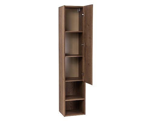 Шкаф пенал BelBagno Kraft 33 R KRAFT-1600-1A-SC-RT-R подвесной Rovere Tabacco Шкаф пенал BelBagno Kraft 33 R KRAFT-1600-1A-SC-RT-R подвесной Rovere Tabacco