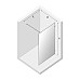 Душевое ограждение NEW TRENDY AVEXA GOLD BRUSHED 120x200 EXK-3137 брашированное золото