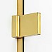Душевое ограждение NEW TRENDY AVEXA GOLD BRUSHED 120x200 EXK-3137 брашированное золото