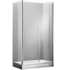 Душевой уголок Aquanet Alfa NAA1131 140x80, прозрачное стекло