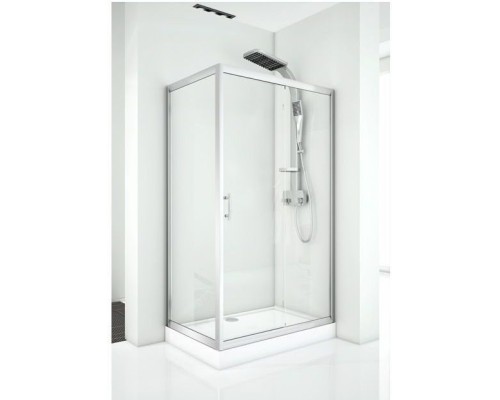 Душевой уголок Aquanet Alfa NAA1131 140x80, прозрачное стекло