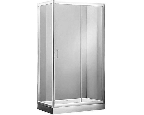 Душевой уголок Aquanet Alfa NAA1131 140x80, прозрачное стекло