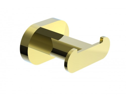 Двойной крючок для ванной Wonzon&Woghand, Глянцевое золото