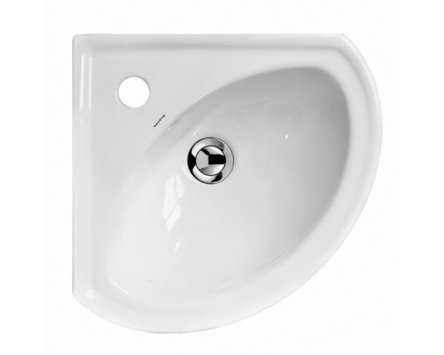 Раковина Sanita Веер 30 VERSAWB01 белая угловая