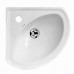 Раковина Sanita Веер 30 VERSAWB01 белая угловая
