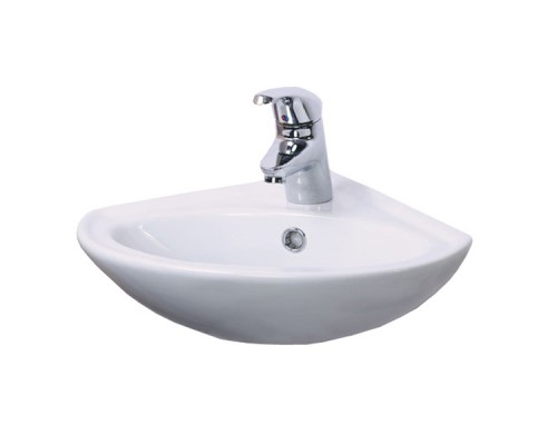 Раковина Sanita Веер 30 VERSAWB01 белая угловая