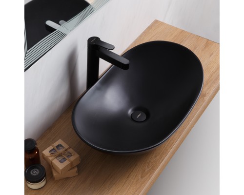 Раковина-чаша BelBagno 60 BB1404-H301 Черная матовая