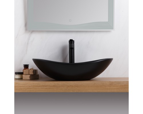 Раковина-чаша BelBagno 60 BB1404-H301 Черная матовая