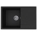 Кухонная мойка из искусственного камня Uperwood ECON UPD-507-004, черная матовая
