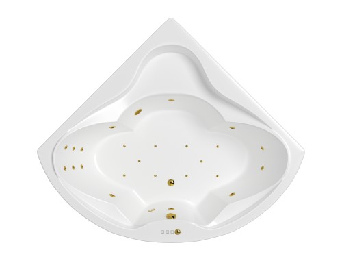 Ванна WHITECROSS Konsul 150x150 "ULTRA" (золото)