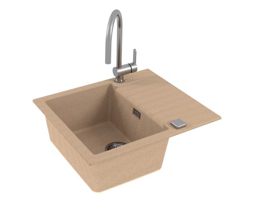Мойка кухонная Alveus Granital Cadit 10 1132019 470х500 бежевый