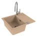 Мойка кухонная Alveus Granital Cadit 10 1132019 470х500 бежевый