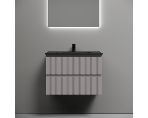 Тумба под раковину подвесная Sancos Snob T 69х44х50, с доводчиками, Doha Soft, SNT70SM