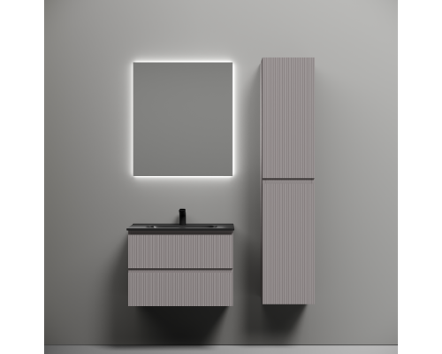 Тумба под раковину подвесная Sancos Snob T 69х44х50, с доводчиками, Doha Soft, SNT70SM