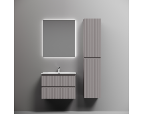 Тумба под раковину подвесная Sancos Snob T 69х44х50, с доводчиками, Doha Soft, SNT70SM