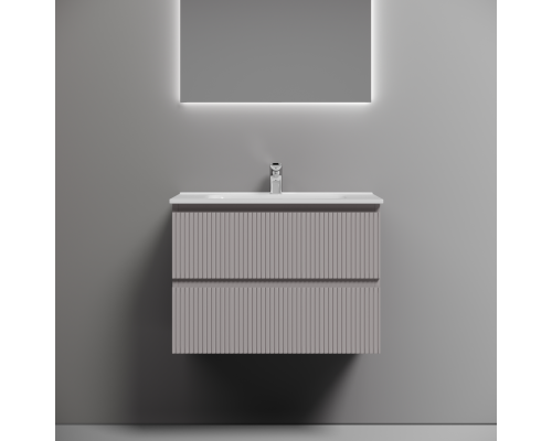 Тумба под раковину подвесная Sancos Snob T 69х44х50, с доводчиками, Doha Soft, SNT70SM