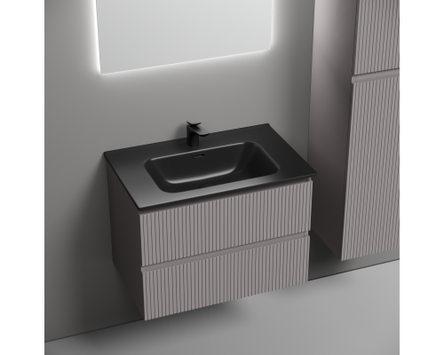 Тумба под раковину подвесная Sancos Snob T 69х44х50, с доводчиками, Doha Soft, SNT70SM