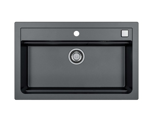 Кухонная мойка Alveus Atrox 40 79x50 1140447 черный карбон