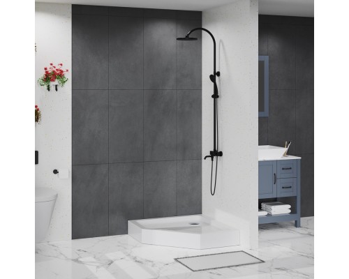 Акриловый поддон для душа BelBagno Tray 90x90 TRAY-BB-P-90-15-W Белый