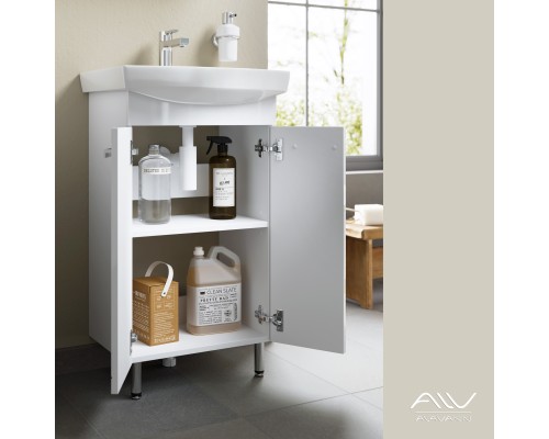 Тумба под раковину Alavann Vittoria 50 белая