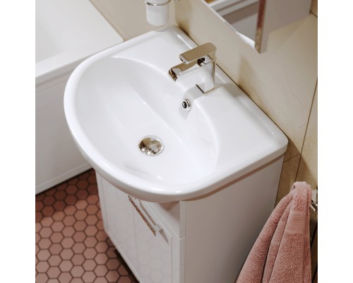 Тумба под раковину Alavann Vittoria 50 белая