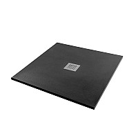 Душевой поддон Starohome Solid 100х100 Black Matt Solid