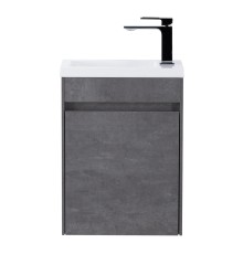 Тумба под раковину BelBagno Pietra Mini 40 PIETRA MINI-400-1A-SO-SCM-L подвесная Cemento
