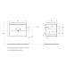 База под раковину BelBagno AURORA-700-2C-SO-RNN