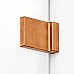 Шторка для ванны NEW TRENDY AVEXA COPPER BRUSHED 110x150 EXK-3810 L брашированная медь