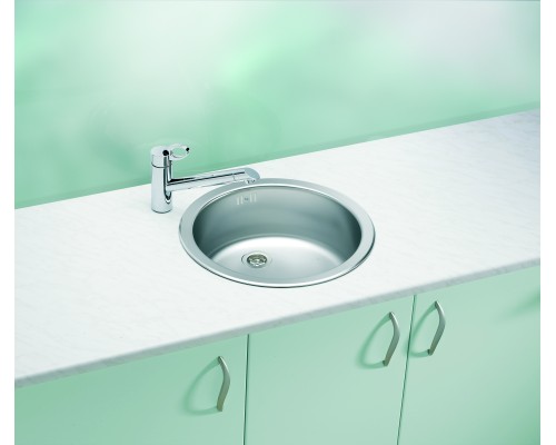 Кухонная мойка Alveus Form 10 NAT 1084837 полированная сталь