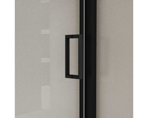 Душевая дверь Vincea City VDS-5CT110CLB 1100 черный стекло прозрачное