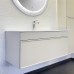Тумба с раковиной Comforty Мадрид 100 серый шёлк Comforty 100E