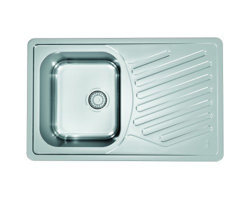 Мойка кухонная Alveus Elegant 30 SAT-90 1126348 сатинированная сталь