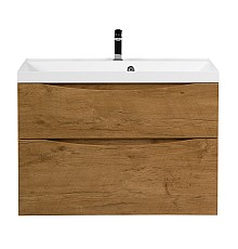 Тумба под раковину BelBagno Marino 90 MARINO-H60-900-2C-SO-RN-P подвесная Rovere Nature