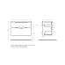Тумба под раковину BelBagno Marino 90 MARINO-H60-900-2C-SO-RN-P подвесная Rovere Nature