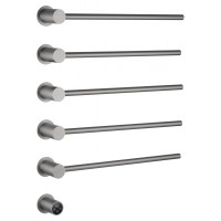 Полотенцесушитель электрический Wonzon&Woghand HAMBURG, Браш никель WW-AL315-BR