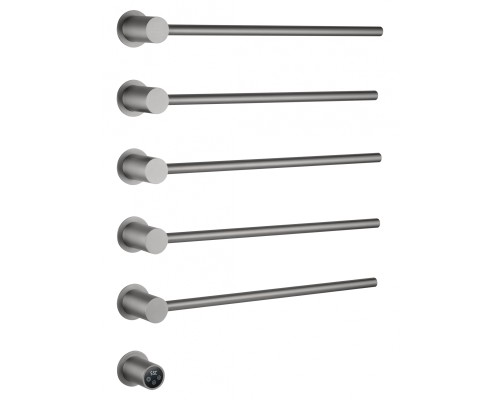 Полотенцесушитель электрический Wonzon&Woghand HAMBURG, Браш никель WW-AL315-BR