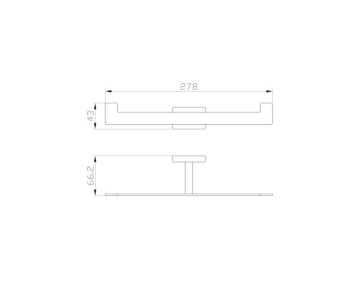 Двойной держатель для туалетной бумаги с полкой Wonzon&Woghand, Хром