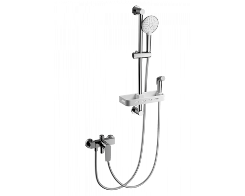 Смеситель для ванны с душевым гарнитуром Wonzon&Woghand, Хром