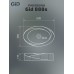 Раковина накладная Gid 888s