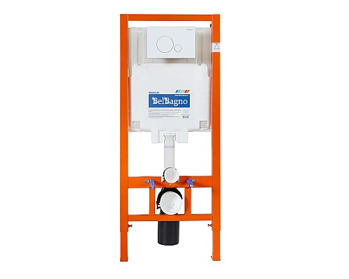 Клавиша смыва BelBagno Sfera BB014-SR-BIANCO Белая Клавиша смыва BelBagno Sfera BB014-SR-BIANCO Белая