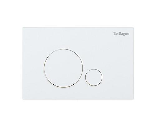 Клавиша смыва BelBagno Sfera BB014-SR-BIANCO Белая Клавиша смыва BelBagno Sfera BB014-SR-BIANCO Белая