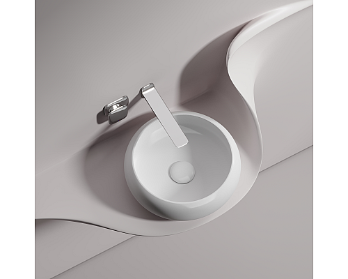 Чаша накладная круглая Ceramica Nova Element 36x36 Белый Матовый Чаша накладная круглая Ceramica Nova Element 36x36 Белый Матовый
