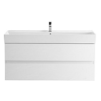 Тумба под раковину Cezares Molveno 46 120 MOLVENO 46-120-2C-SO-BG подвесная Bianco Ghiaccio