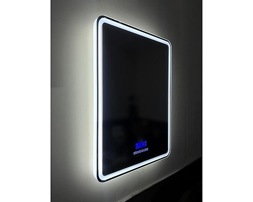 Зеркало BelBagno SPC-MAR-600-800-LED-TCH-RAD с подсветкой с сенсорным выключателем с bluetooth с термометром с радио Зеркало BelBagno SPC-MAR-600-800-LED-TCH-RAD с подсветкой с сенсорным выключателем с bluetooth с термометром с радио