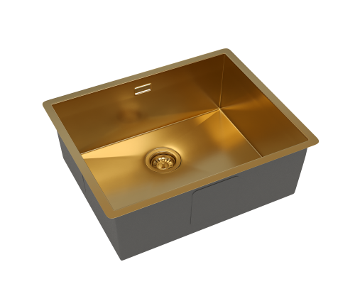Кухонная мойка Reflexion Como RX2054GD брашированное золото
