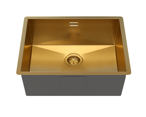 Кухонная мойка Reflexion Como RX2054GD брашированное золото